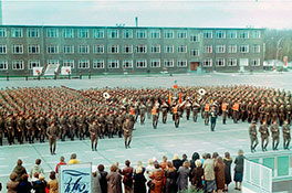 Бригада впервые исполняет песню «День Победы», 9 мая 1982 г.