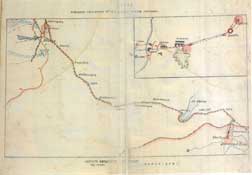 Маршрут следования 82 мсд к месту боевых действий.