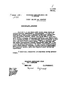 Донесение начальника Политического отдела Штаба СВАГ К. В. Овчинникова начальнику Политического управления СВАГ И. М. Андрееву о ЧП в Вальтерсдорфе. ГАРФ, ф. 7317, оп. 7, д. 133, л. 1.