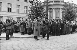 Прощание Г. Гудериана и С. М. Кривошеина