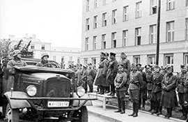 Прохождение немецких войск 22.09.1939 г.