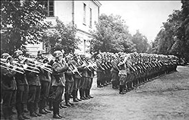 Торжественное построение 76 пп 22.09.1939 г.