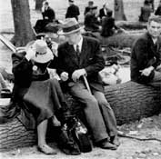 Черный рынок в Тиргартене.