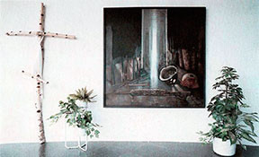 Картина Г. Нойбауэра «Голгофа».