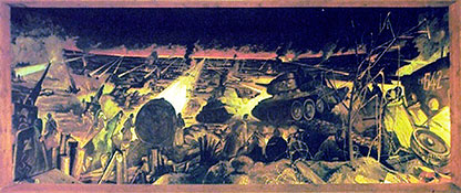 Общий вид готовой диорамы.