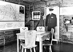 Фрагмент музейной экспозиции 1981 г.