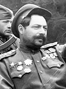 Герой Советского Союза А. М. Темник.