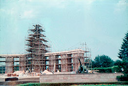 Ремонт мемориала в Тиргартене, 1966 г.