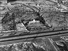 Тиргартен. Аэрофотосъемка, ноябрь 1945 г.