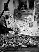 Разрушенный вокзал.