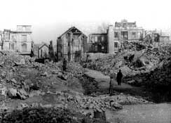 Разрушения в Эссене.