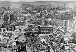 Вид на Кассель, 1946 г.