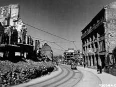 Кассель, Кёнигштрассе, 1949 г.