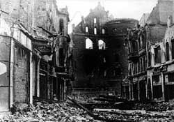 Разрушенный Кёнигсберг.