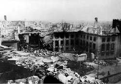 Разрушенный Кёнигсберг.