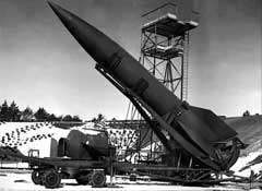 «Фау-2» на стартовой позиции.