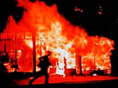 Гамбург. Пожары.