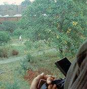 Вид с поста № 3 – Гесс на прогулке.