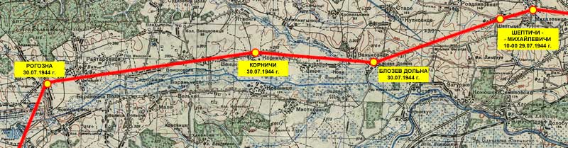 Последний маршрут Байды.