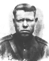 Командир танка Т-34 «Мать-Родина» мл. л-т П. М. Кашников.