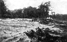 Подразделения 301 сд в районе Вербиг 16 апреля 1945 г.