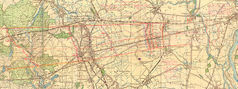 Схема-решение командира 4 гв. ск на прорыв обороны противника.