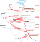 Решение Ставки ВГК на наступление 1 Белорусского, 2 Белорусского и 1 Украинского фронтов.