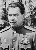 Командующий 8 гв. А генерал-полковник В. И. Чуйков.