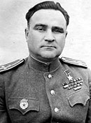 Командир 37 мбр полковник М. В. Хотимский.