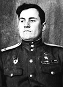 Командир 227 гв. сп А. И. Семиков.