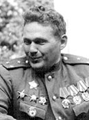 Командир 35 сд полковник Г. Б. Смолин.