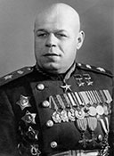 Командующий 3 гв. ТА П. С. Рыбалко.